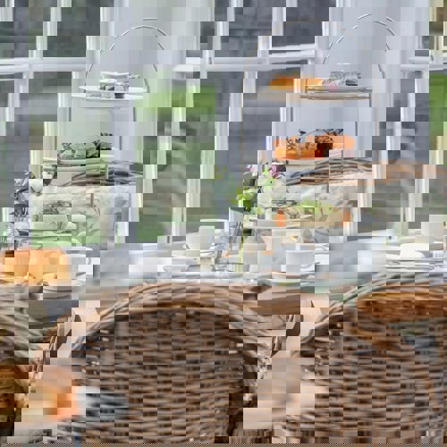 <p>AFTERNOON TEA IN THE CONSERVATORY</p>
